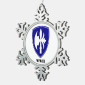 Snowflake Framed Ornament (Rechts)