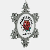 Snowflake Framed Ornament (Links)