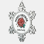 Snowflake Framed Ornament (Rechts)