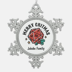 Snowflake Framed Ornament