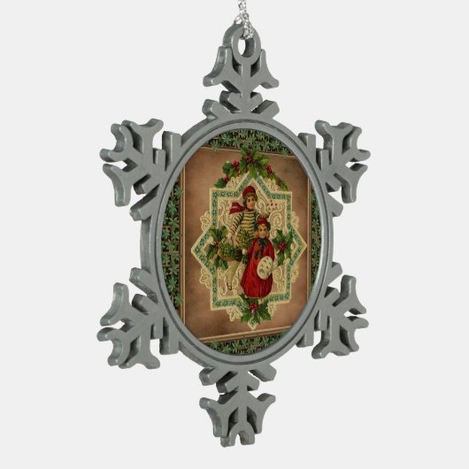 Snowflake Framed Ornament (Links)