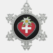 Snowflake Framed Ornament (Voorkant)