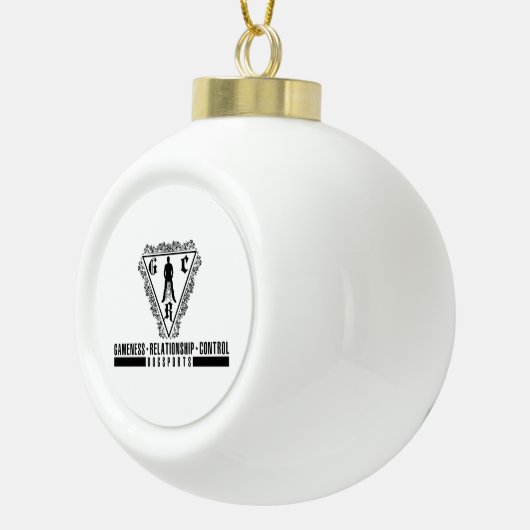 Snowflake Framed Ornament (Rechts)