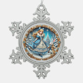 Snowflake Framed Ornament (Voorkant)