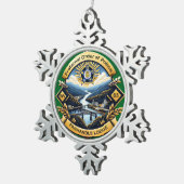 Snowflake Framed Ornament (Rechts)