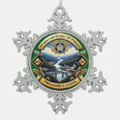 Snowflake Framed Ornament (Voorkant)