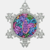 Snowflake Framed Ornament (Voorkant)