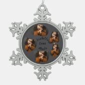 Snowflake Framed Ornament (Voorkant)