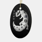 Snowflake Gecko Ornament (Links)