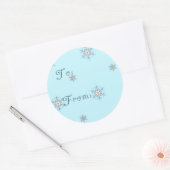 Snowflake Gift Label (Envelop)