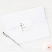 Snowflake Gift Label Stickers (Envelop)