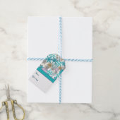 Snowflake Gift-Labels Cadeaulabel (Met Touw)