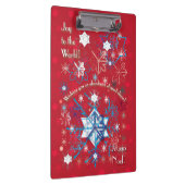 Snowflake Greetings I Klembord (Rechts)