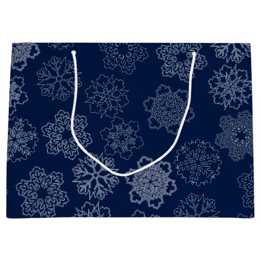 Snowflake Groot Cadeauzakje (Voorkant)