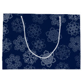 Snowflake Groot Cadeauzakje (Achterkant)