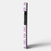 Snowflake Heart Pattern - Custom name Case-Mate iP iPhone Case (Achterkant / Links)