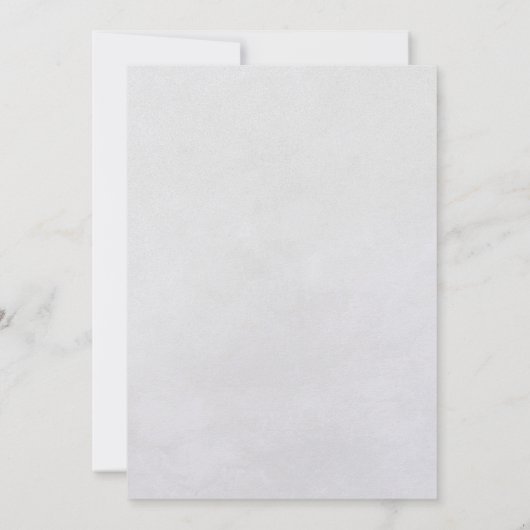 Snowflake Hiver Fête Invitation (Dos)