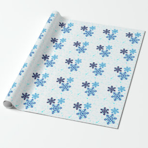 Snowflake Holiday Cadeaupapier