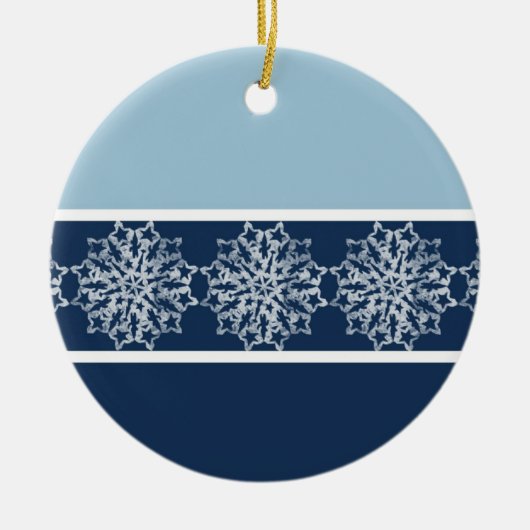 Snowflake Holiday Ornament (Voorkant)