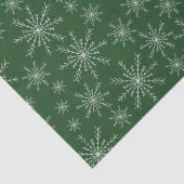 Snowflake Holiday Tissuepapier (Detail)