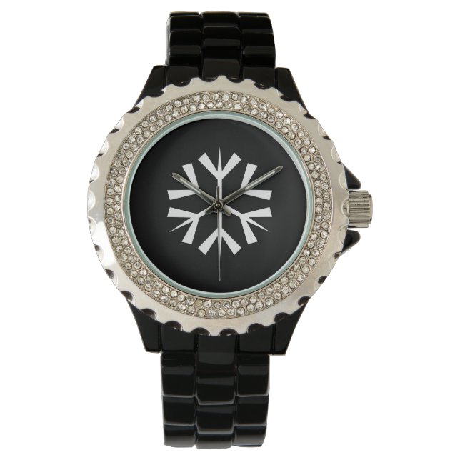 Snowflake Horloge (Voorkant)