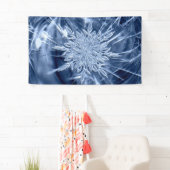 Snowflake Ice Crystal Spandoek (Insitu)