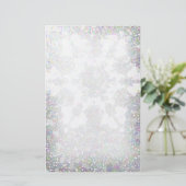 Snowflake Impression Briefpapier (Staand voorkant)