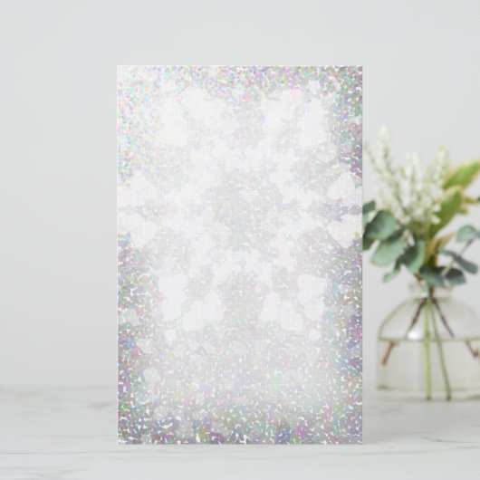 Snowflake Impression Briefpapier (Staand voorkant)