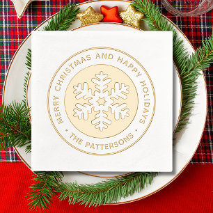 Snowflake Joyeux Noël Joyeux Joyeux Vacances Perso