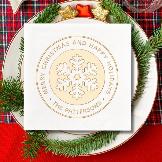 Snowflake Joyeux Noël Joyeux Joyeux Vacances Perso