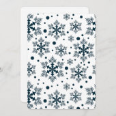 Snowflake Kaart (Voorkant / Achterkant)