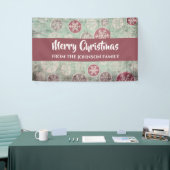 Snowflake kerst Spandoek (Beurs)