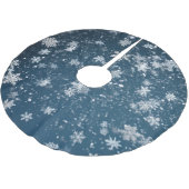 Snowflake kerstboomrok kerstboom rok (Gekanteld)