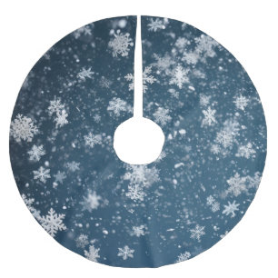 Snowflake kerstboomrok kerstboom rok