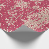 Snowflake kerstfeestdag - Robuust papier (Hoek)