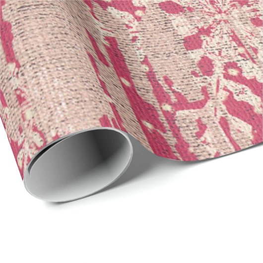 Snowflake kerstfeestdag - Robuust papier (Rol Hoek)