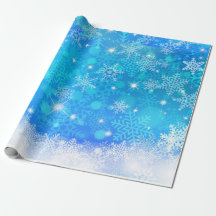 Snowflake kerstpapier
