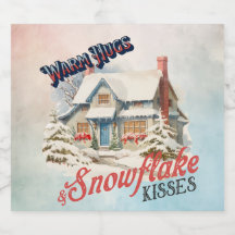SnowFlake Kisses - labelset