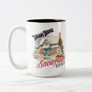 SnowFlake kust tweetonige mok