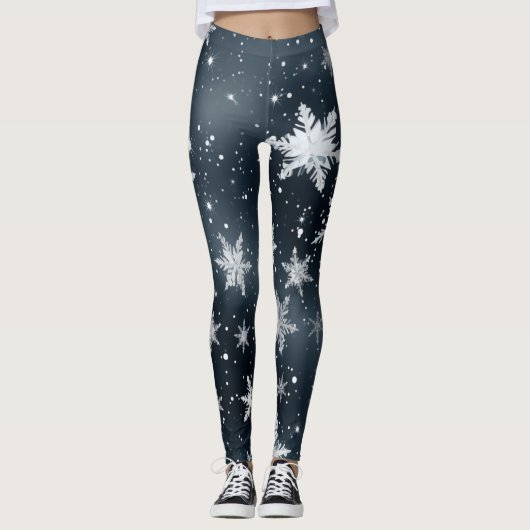 Snowflake Leggings (Voorkant)