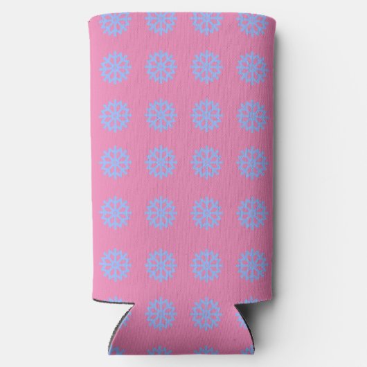 Snowflake Light Winter Pattern roze (Achterkant)