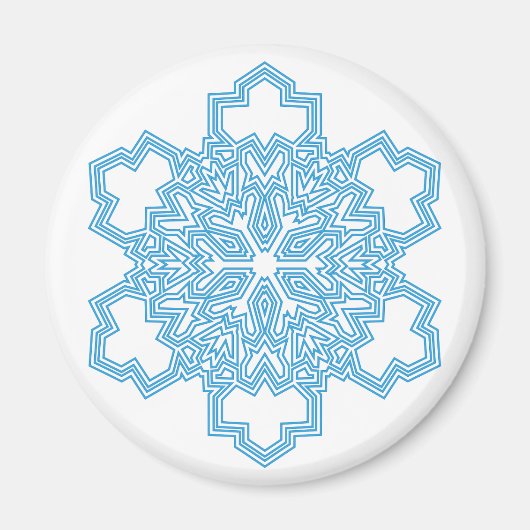 Snowflake Magneet (Voorkant)
