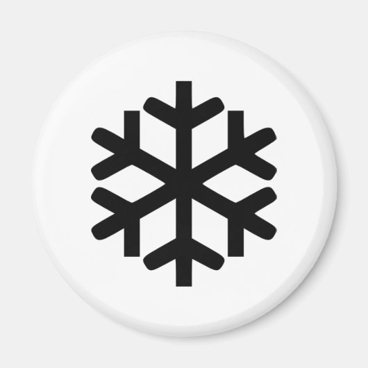 Snowflake Magneet (Voorkant)
