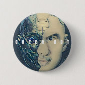 SNŐWFLAKE MAKER - QUEERBOT - BADGE (Devant)