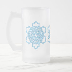 Snowflake Matglas Bierpul