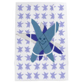 Snowflake Medium Cadeauzakje (Achterkant)