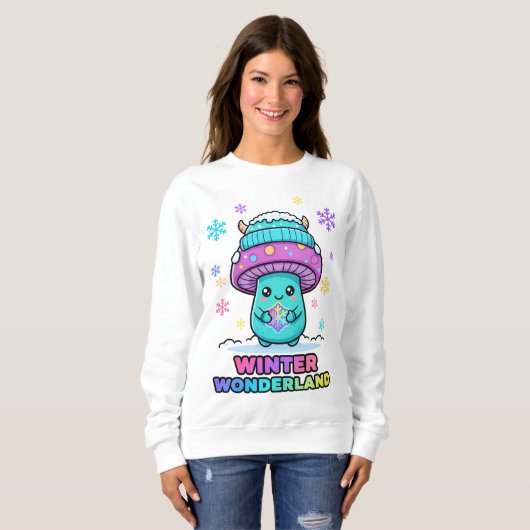 Snowflake Monster Tee Trui (Voorkant volledig)