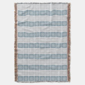 Snowflake Motif jeter la couverture (devant Vertical)