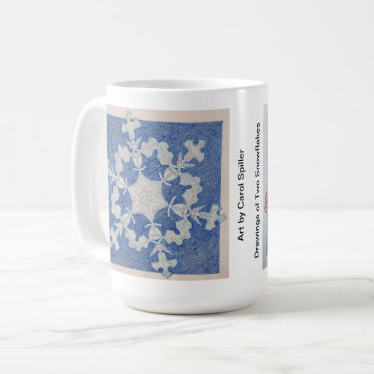 Snowflake Mug (Devant gauche)