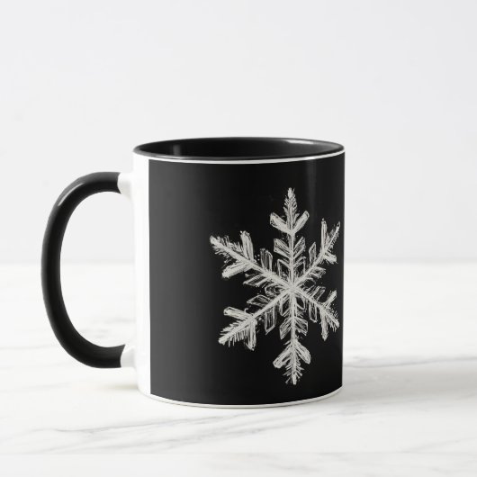 Snowflake mug (Gauche)